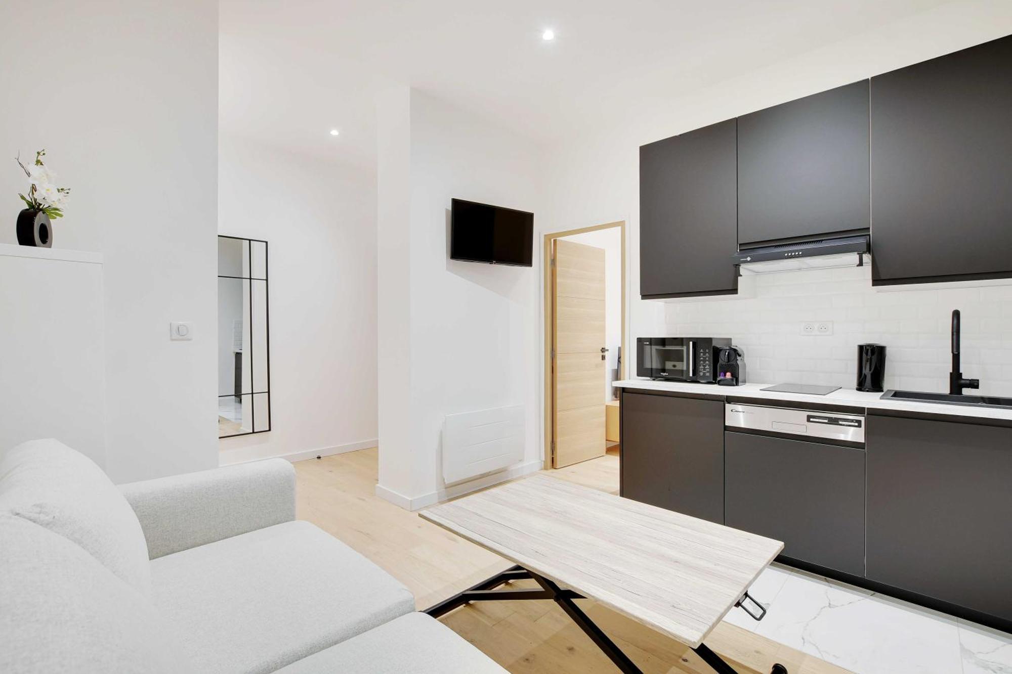 Apartment Cosy Modern Flat - 1br- 4p- Oberkampf Paris